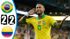 Neymar and vinicius junior have returned to the squad after missing. Brazil Vs Colombia 2 2 Highlights Goals Resumen Goles 2019 Hd Shareonsport Com