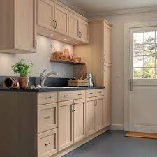 Source for unfinished kitchen cabinets online. Hampton Bay Easthaven Shaker Assembled 27x12 5x30 In Frameless Blind Wall Corner Cabinet In Unfinished Beech Eh2730l Gb The Home Depot