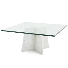 Cross Base Marble Glass Square Coffee Table Modern Coffee Table In 2020 Coffee Table Square Glass Coffee Table Dining Table Marble