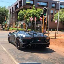 Svsunday With This Matte Black Beast Prowling Around Via Comfort_ubisi Exoticspotsa Zero2turbo Southafrica Lamborghini Aventadorsv Roadster