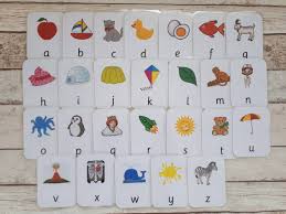Using the sounds made by individual letters and groups of letters to read words. Phonic Alphabet Flash Cards Phonic Alphabet Sound Cards Etsy