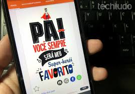 Dê feliz dia dos pais ao melhor estilo! Mensagem De Dia Dos Pais 2019 Para Whatsapp Conheca Apps De Frases Redes Sociais Techtudo