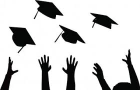 Graduate hat or cap on medical symbol. Toss Into The Air Free Vector Eps Cdr Ai Svg Vector Illustration Graphic Art