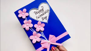 Customize, change the text, and share it with friends and family. Diy Friendship Day Card How To Make Greeting Card For Best Friend Friendship Day Card Making Ideas Youtube