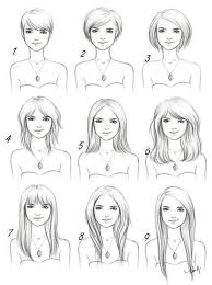 Weibliche Frisur Zeichnung Neue Frisuren Kurze Haare Wachsen Lassen Haare Zeichnen Haare Wachsen Lassen