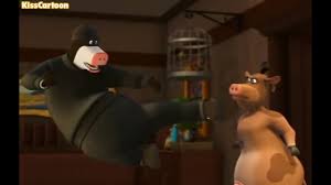 Back at the Barnyard - Otis's slow-mo kick - YouTube