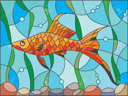 Place the fish into the glass or bowl that you have already filled with tank water. Illustration In Stained Glass Style With Swordtail Fish On The Royalty Free Cliparts Vectors And Stock Illustration Image 58467245