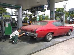 Loads And Loads Of Petrol And Money To Fill This Tank Up Gas Tanks Gas Station Classic Cars