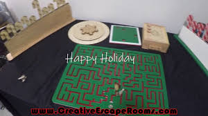 On the other end of the spectrum, some of the best escape rooms in north america use these ideas with stellar execution. Christmas Themed Escape Room Puzzles And Props Youtube