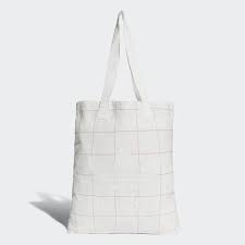 Details About Adidas Originals Shopper Bag Tote Bag White Red Casual Cv8462