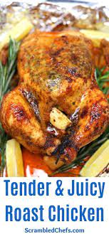 Classic Sunday Dinner Roasted Chicken With Garlic Butter Recipe In 2021 Whole Chicken Recipes Oven Roasted Chicken Health Dinner Recipes