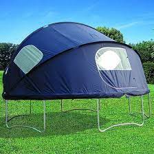 Your Backyard Is Not Complete Without These Amazing Products Trampoline Tent Backyard Camping Trampoline