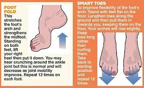 Foot Exercises For Arch Rehab 3 4 Foot Exercises Flat Feet Workout Routine