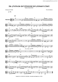 Roberto carlos nossa senhora score for harmonica 7 available versions click for instruments. Super Partituras As Flores Do Jardim Da Nossa Casa Roberto Carlos Com Cifra