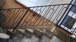 Outdoor handrails for concrete steps uk. Handrails Glasgow Iron Handrails Glasgow Domestic Handrails Glasgow Welder Glasgow Blacksmith Glasgow