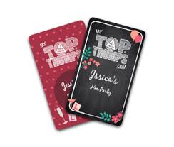 Trump cards are traditionally 62mm x 100mm, with 36 cards in a pack. My Top Trumps