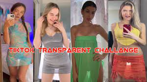 Transparent Dress TikTok Compilation | TikTok Transparent outfit Challange  - YouTube