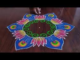Pin On Free Hand Rangoli