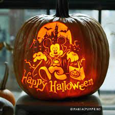 That's easy — stick two mini pumpkins to a larger foam pumpkin to create the want mickey flair without having the hassle or messiness of carving or painting a pumpkin? Happy Halloween From Count Mickey Mouse Between The Pages Blog