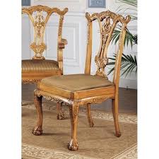 Design Toscano Af1007 568 86 Chippendale Chairs Dining Chairs Side Chairs