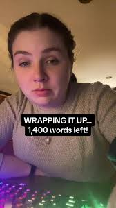 1,400 to go!! I’m so proud of this kid. She’s so freaking resilient and  strong and she deserves all of the love and goodness in the world 😭😭😭  love u quinn, sorry for the emotional damage 🖤🖤 #nanowrimo ...