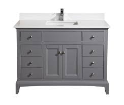 The most common 48 inch vanity material is ceramic. Bliss Bath Harmony 48 Inch Vanity At Bath Emporium Toronto Ontario