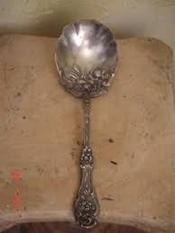 Antique Wm Rogers Silverplate Sxr Serving Spoon Rose Patd Jan 14 1903 Serving Spoons Everyday Flatware Antiques