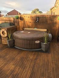 Mein Pool Whirlpool Deck Whirlpool Pavillon Whirlpool Garten