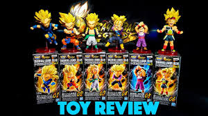 Unboxing Dragon Ball Legends Wcf Collab Vol 1 Collectible Figures Toy Review Youtube