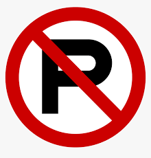 Everything comes your way, if you are in the wrong lane. Indonesian Road Sign B4b Safety Signs No Parking Hd Png Download Transparent Png Image Pngitem