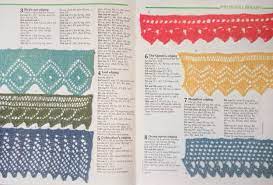 I've spent many years collecting, updating and knitting lace edgings from every public domain source that i can find. Knitted Lace Borders Knitting Stitch Library Busy Needles Part 45 Knitting Stitches Lace Knitting Knitting