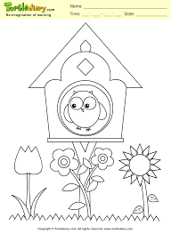 Fun, printable, free coloring pages can help children develop important skills. Bird House Coloring Sheet Turtle Diary