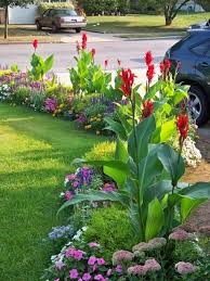 Colorful Border With Flowers Garden Love I M In Love With This Border How Gorgeous Front Yard Garden Front Yard Landscaping Yard Landscaping