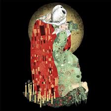 L Uomo Piu Fortunato Che Calpesta Questa Terra E Chi Trova Il Vero Amore 3 Omaggio Al Film Dracula Di Bram Sto Art Graphic Art Print Klimt Paintings