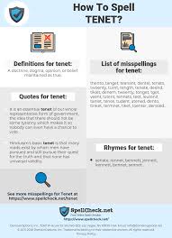 How To Spell Tenet And How To Misspell It Too Spellcheck Net