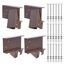 The top beam is about 11 feet above the ground. Buy Surpcos A Frame Swing Set Brackets Heavy Duty Wooden Swing Set Brackets With All Mounting Hardware Diy Swing Set Hardware Kit Brown Online In Indonesia B08t63d69c