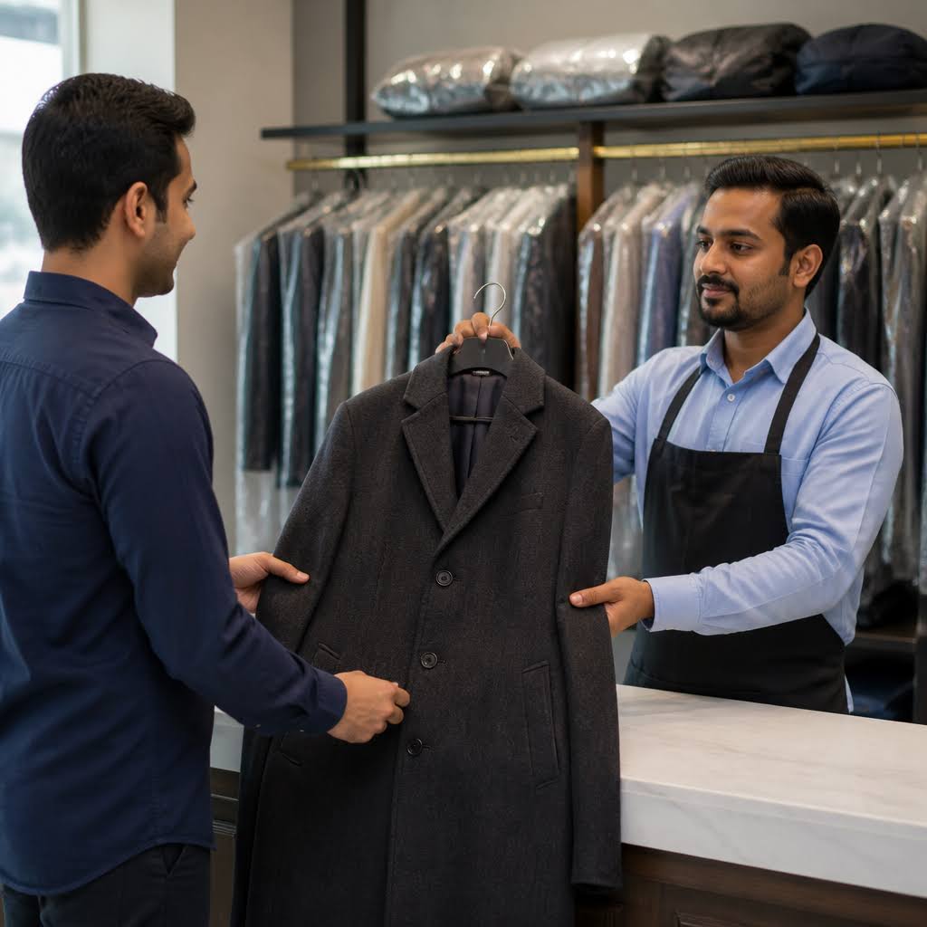 Long Coat Dry Cleaning in Raghubir Nagar product image