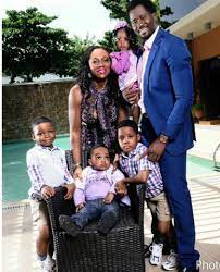 Join african celebs in wishing this lovely family gods blessings everyday!!!! Cute Family Desmond Elliot Shares Beautiful Family Photo Of His Adorable Children And Wife Wedding Digest Naija