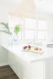 benjamin moore simply white kitchen