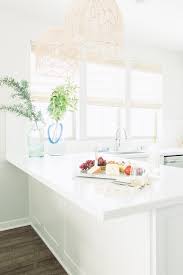 benjamin moore simply white kitchen