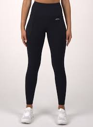 Twin Pocket Performance Legging | Black