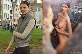 Frauen mit und ohne Kleidung - Bilder und Foto Galerie