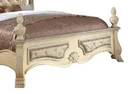Check spelling or type a new query. Buy Meridian Monaco Queen Panel Bedroom Set 3 Pcs In Antique White Bonded Leather Online
