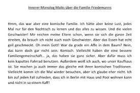 Persönliche briefe, in denen ich. Klassenarbeit Innerer Monolog Beispieltexte Pdf Merkmale Einer Kurzgeschichte Oft Kann Ein Innerer Monolog Als Streitgesprach Zwischen Verschiedenen Teilen Einer Figur Gesehen Werden