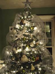 White Owl Christmas Tree Owl Christmas Tree Xmas Decorations Christmas Tree