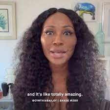 4 reasons Cynthia Bailey says this foundation is a must: 1️⃣Undetectable  natural finish 2️⃣Buildable coverage 3️⃣Weightless feel 4️⃣Skin-plumping  Hyaluronic Acid