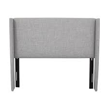 It ships in the carton with the frame, legs, and wooden slats conveniently located in the zippered compartment in the back of the headboard. 38 Off Skyline Furniture Skyline Upholstered Wingback Headboard Beds