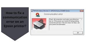 Postcode name of your device search. How To Fix A Communication Error On An Epson Printer Information