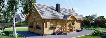 Realizziamo case, casette, bungalow, case di campagna, chioschi, gazebo e garage in legno. Casa In Legno Emma 66 Mm 70 M