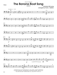 Beetlejuice musical animatic day o banana boat song by cole the cartoonist | aychristene reacts. Banana Boat Song The Day O Bass Noten Frank J Halferty Orchester